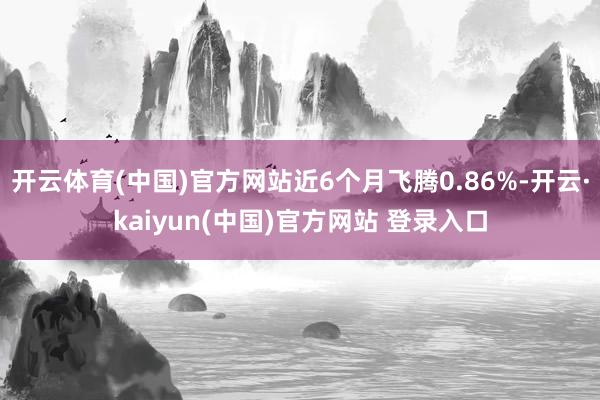 开云体育(中国)官方网站近6个月飞腾0.86%-开云·kaiyun(中国)官方网站 登录入口