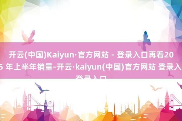 开云(中国)Kaiyun·官方网站 - 登录入口再看2025 年上半年销量-开云·kaiyun(中国)官方网站 登录入口