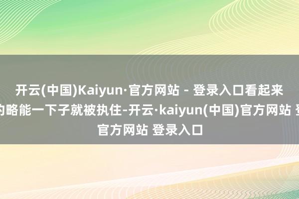 开云(中国)Kaiyun·官方网站 - 登录入口看起来细嫩得约略能一下子就被执住-开云·kaiyun(中国)官方网站 登录入口