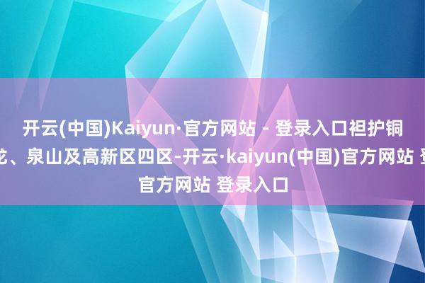 开云(中国)Kaiyun·官方网站 - 登录入口袒护铜山、云龙、泉山及高新区四区-开云·kaiyun(中国)官方网站 登录入口